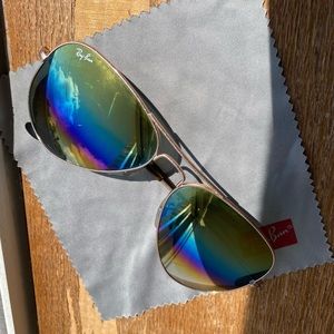 Limited edition pride month Ray-Bans 🩷❤️🧡💛💚🩵💙💜🖤🩶🤍🤎